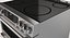General Electric Cafe Series 30 Slide In Front Control Induction and Convection Double Oven Range