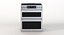 General Electric Cafe Series 30 Slide In Front Control Induction and Convection Double Oven Range