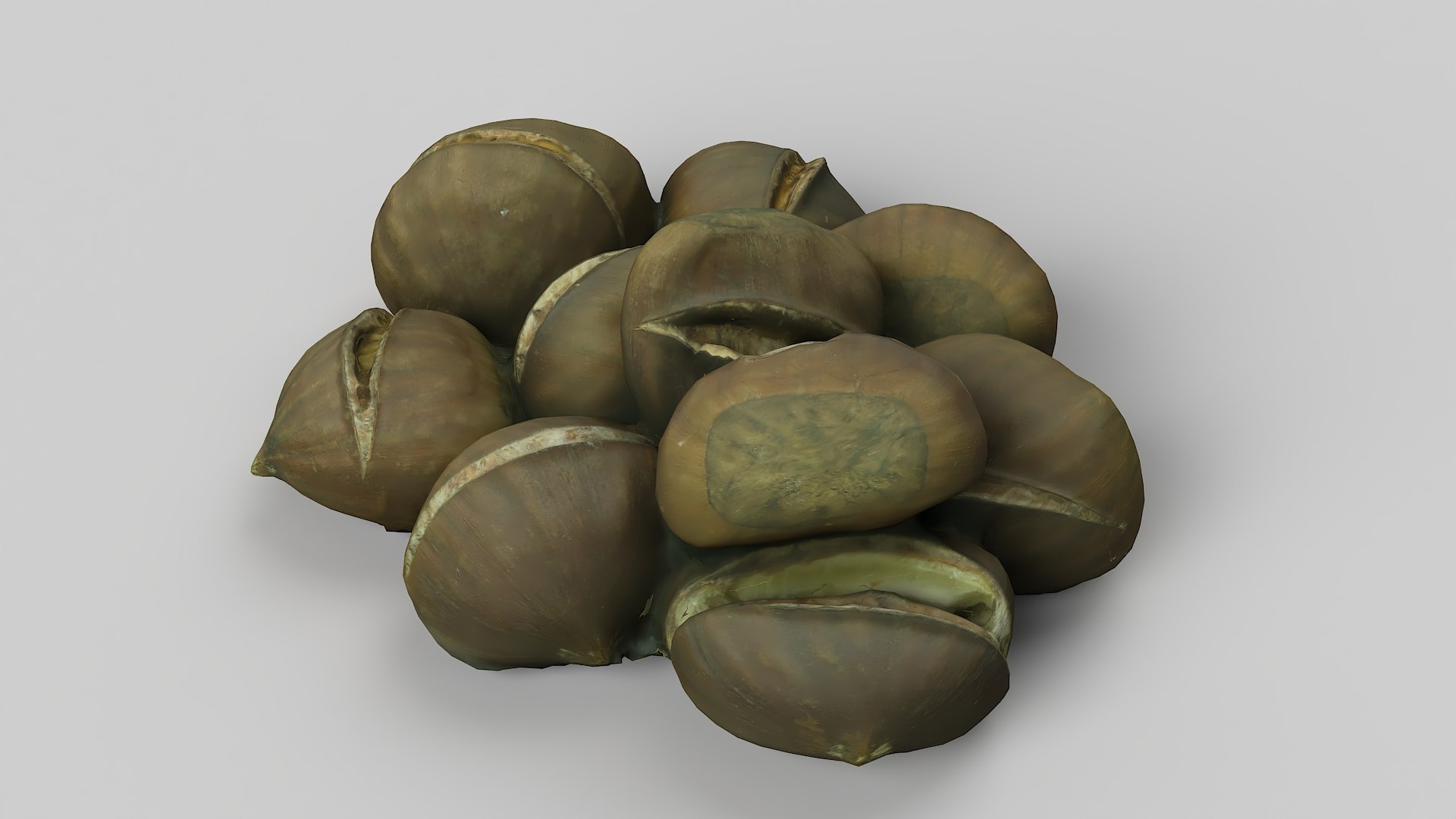 Chestnuts 01 3D model - TurboSquid 2132411