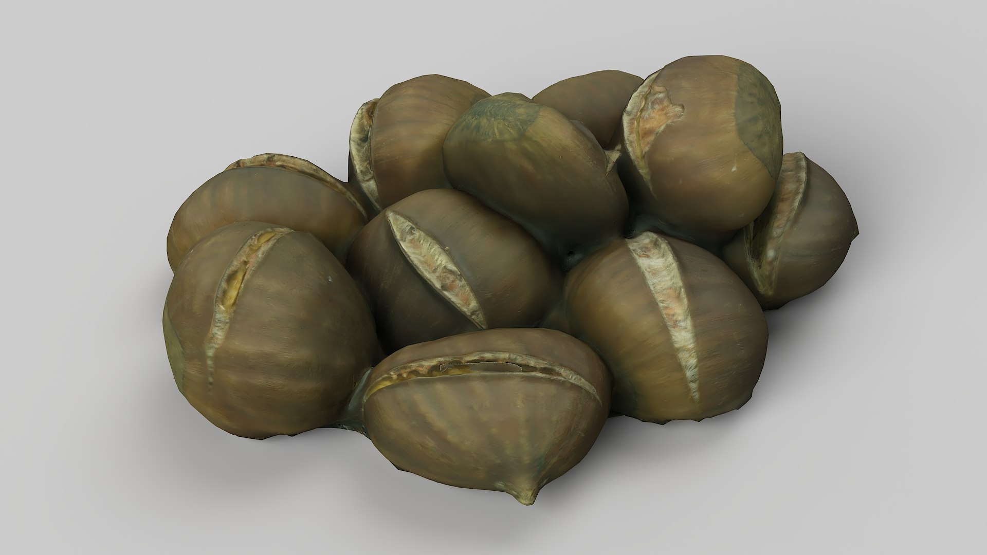 Chestnuts 01 3D model - TurboSquid 2132411