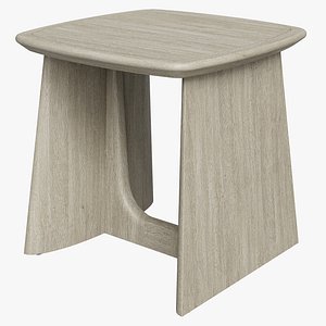 Repose Side Table by Theodore Alexander 3D