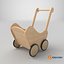 Brinquedo de carga infantil de madeira