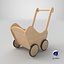 Brinquedo de carga infantil de madeira