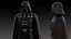 Darth Vader - Gepanzerter Bösewicht - 3D-Modell - Rigged - Spielbereit