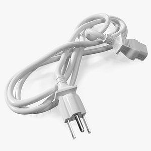 3D Power Cable with Plugs