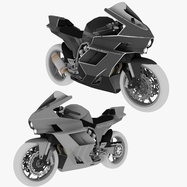 Kawasaki Ninja H2R1 3D model