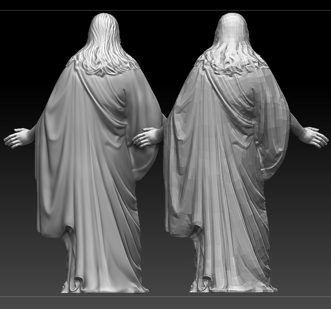 Max Jesus Statue