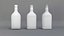 alcohol bottles water pack 3D model