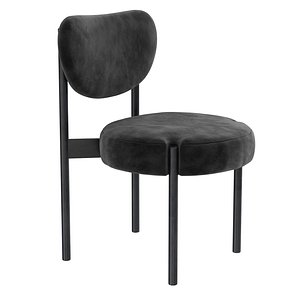 Artistic Frame Ellipses dining chair 3D model
