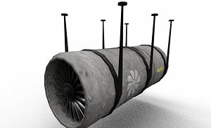 3D tunnel ventilation