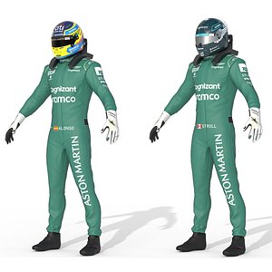 F1 Aston Martin Suit 2023