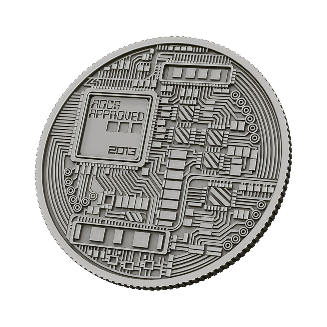 3D Bitcoin Coin Bit - TurboSquid 1693827