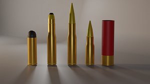 3D Bullet Set