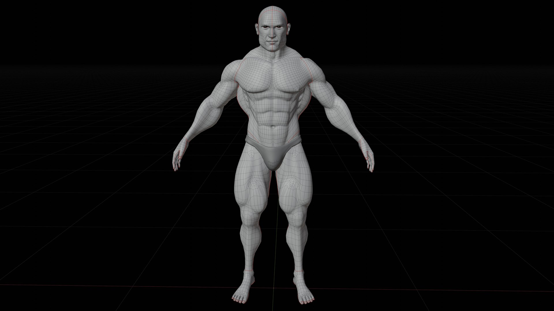 Human Body - Muscular Male - Unreal Engine 3D Model - TurboSquid 2223910