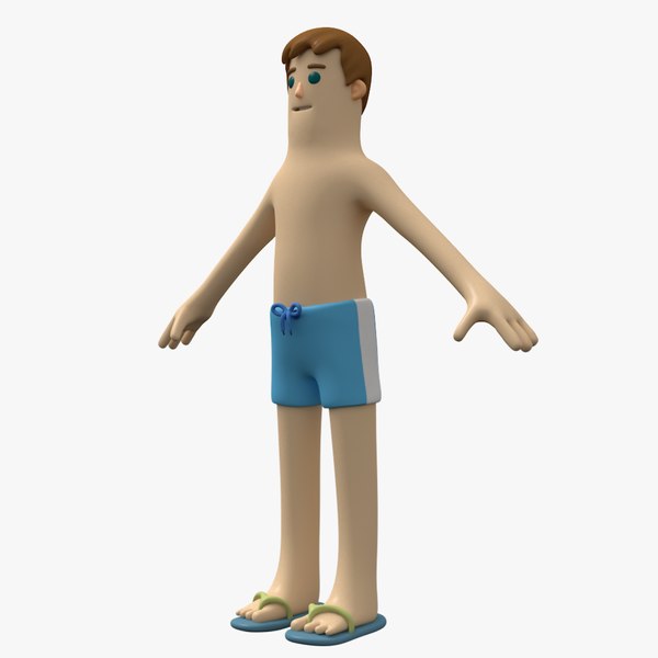 3D boy character