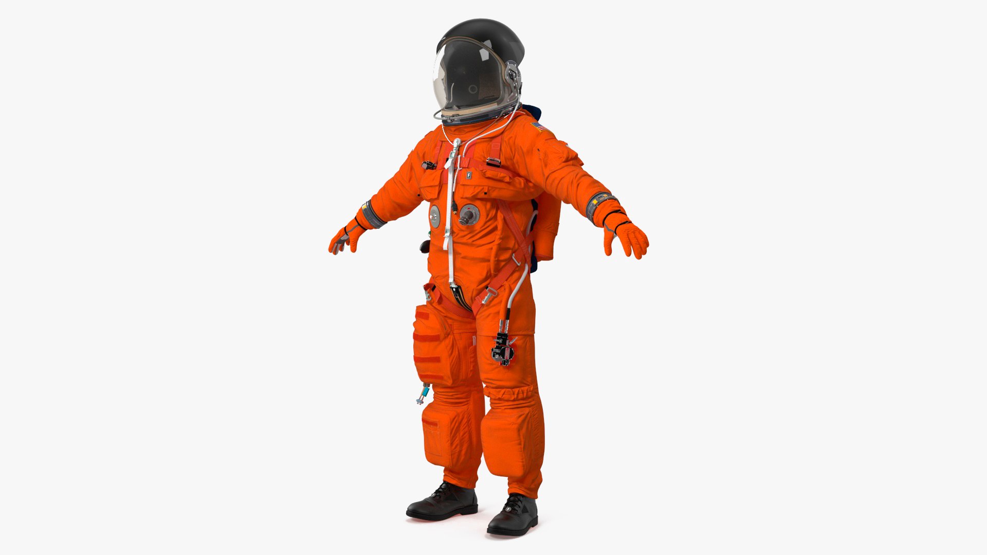 Advanced Crew Escape Suit Fur 3D model preview