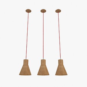 3D Wooden Light-Lathe 05 model