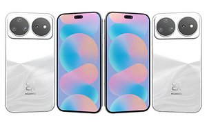 3D Huawei Nova 16 Pro White