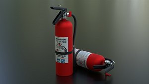 3D model Fire Extinguisher