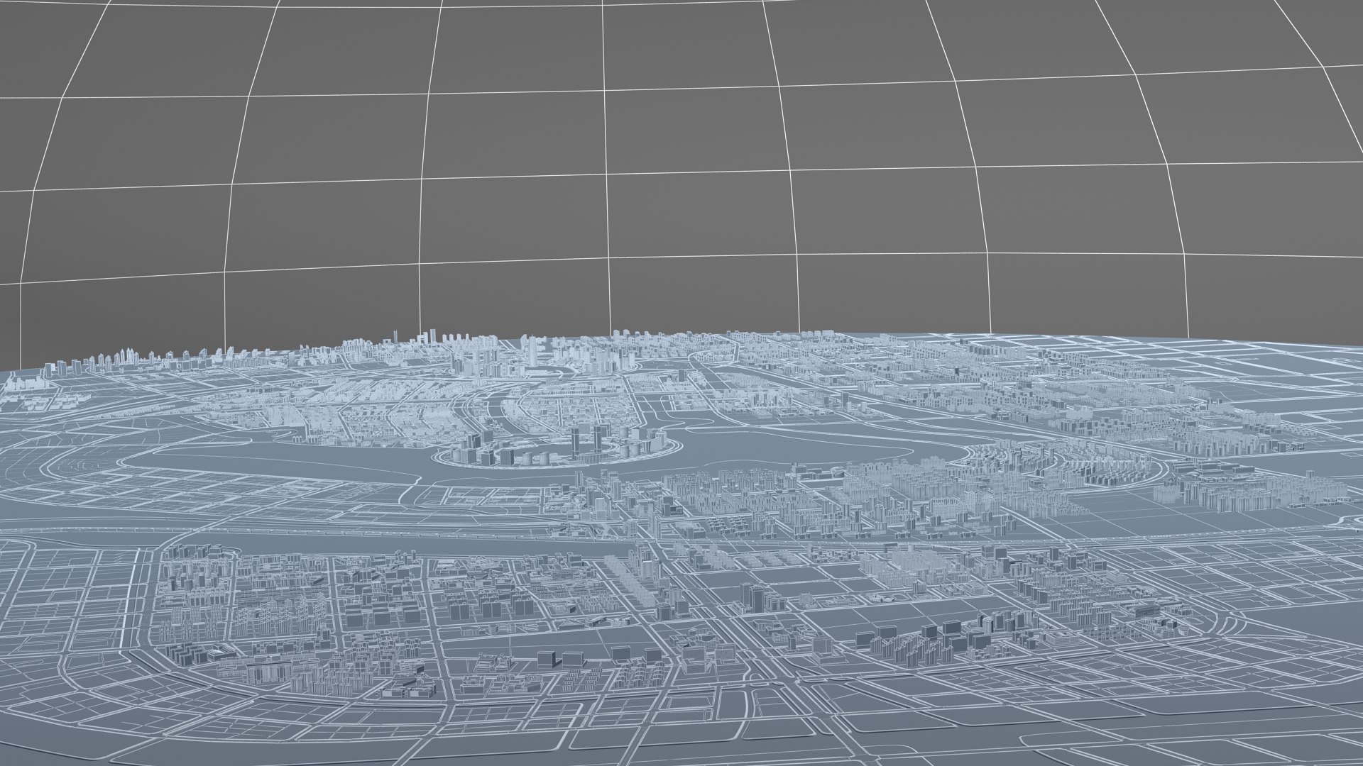 City Architecture Cityscape 3D Model - TurboSquid 1656992
