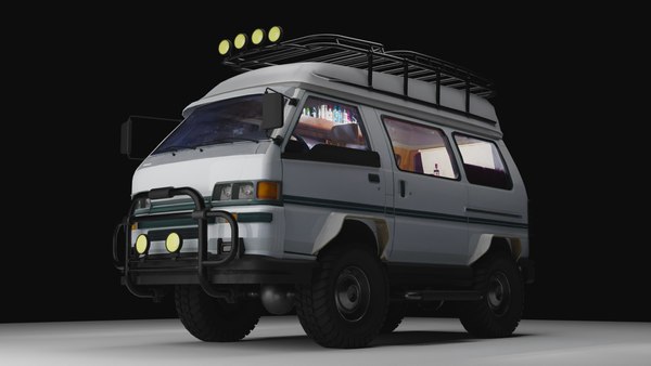 冒険に備えたオフロードキャンピングカー3Dモデル - TurboSquid 2302015