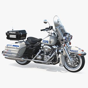 US NYPD Motorcycle Road King