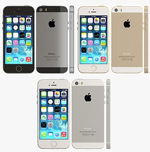3d iphone 5s color model