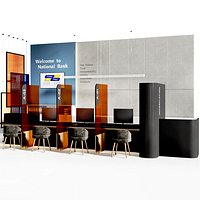 Bank Reception  counter