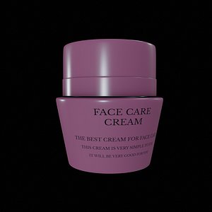 Face creams-Face Cream-PBR 3D Model
