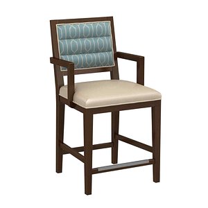 proctor counter stool 3D model