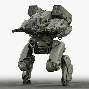 Warrior Mech 3D model