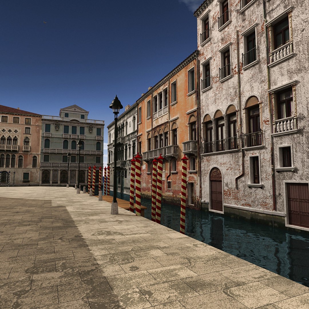3D Venice Models , Venice 3D-Modelle zum kostenlosen Download – VMPAC