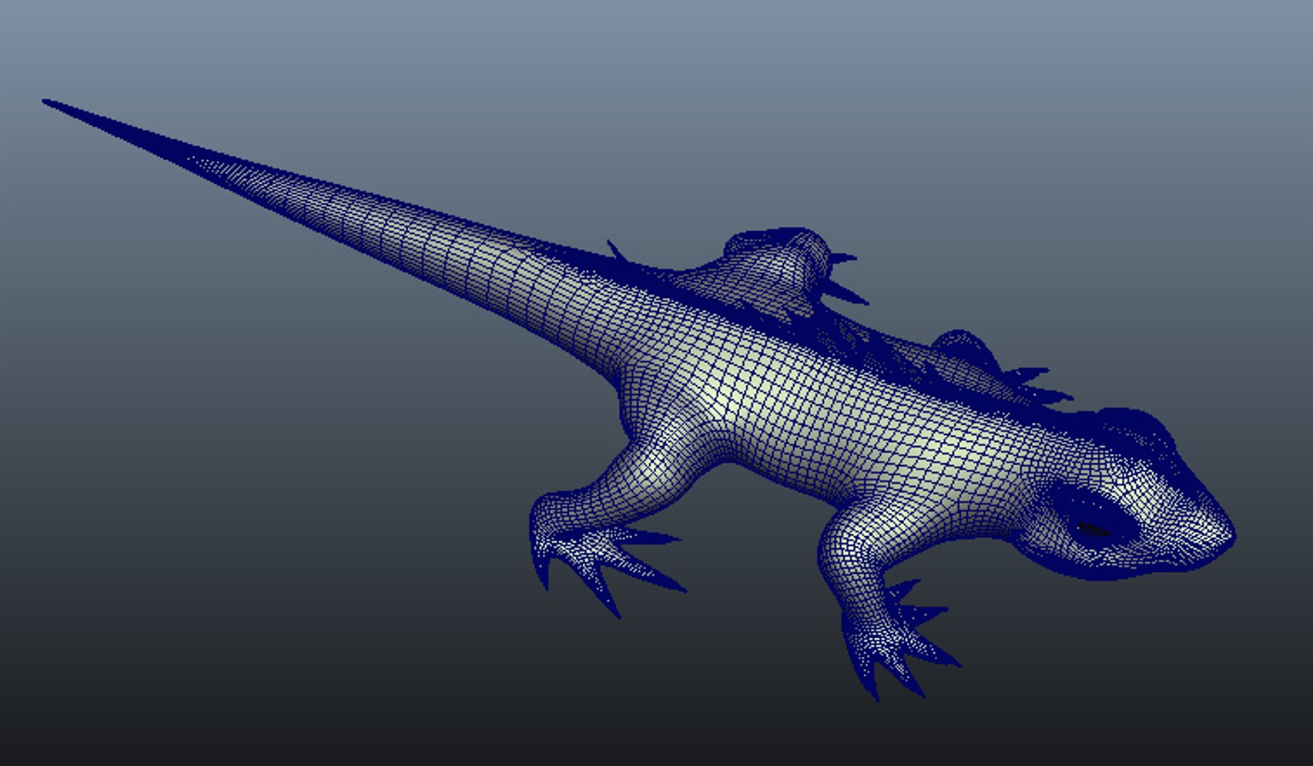 3D Lizard Rigg Targa Model - TurboSquid 1326419