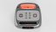 Gray Orange Speaker with Front Grille