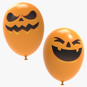 Balloon Pumpkin Design - Design in 2 Sides