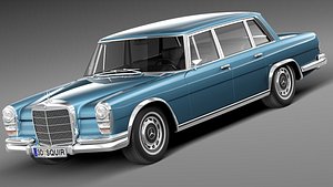 mercedes mercedes-benz 1981 3d model
