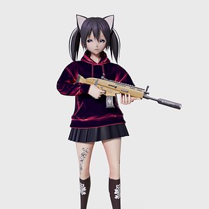 3D model Stylized Avatar Character