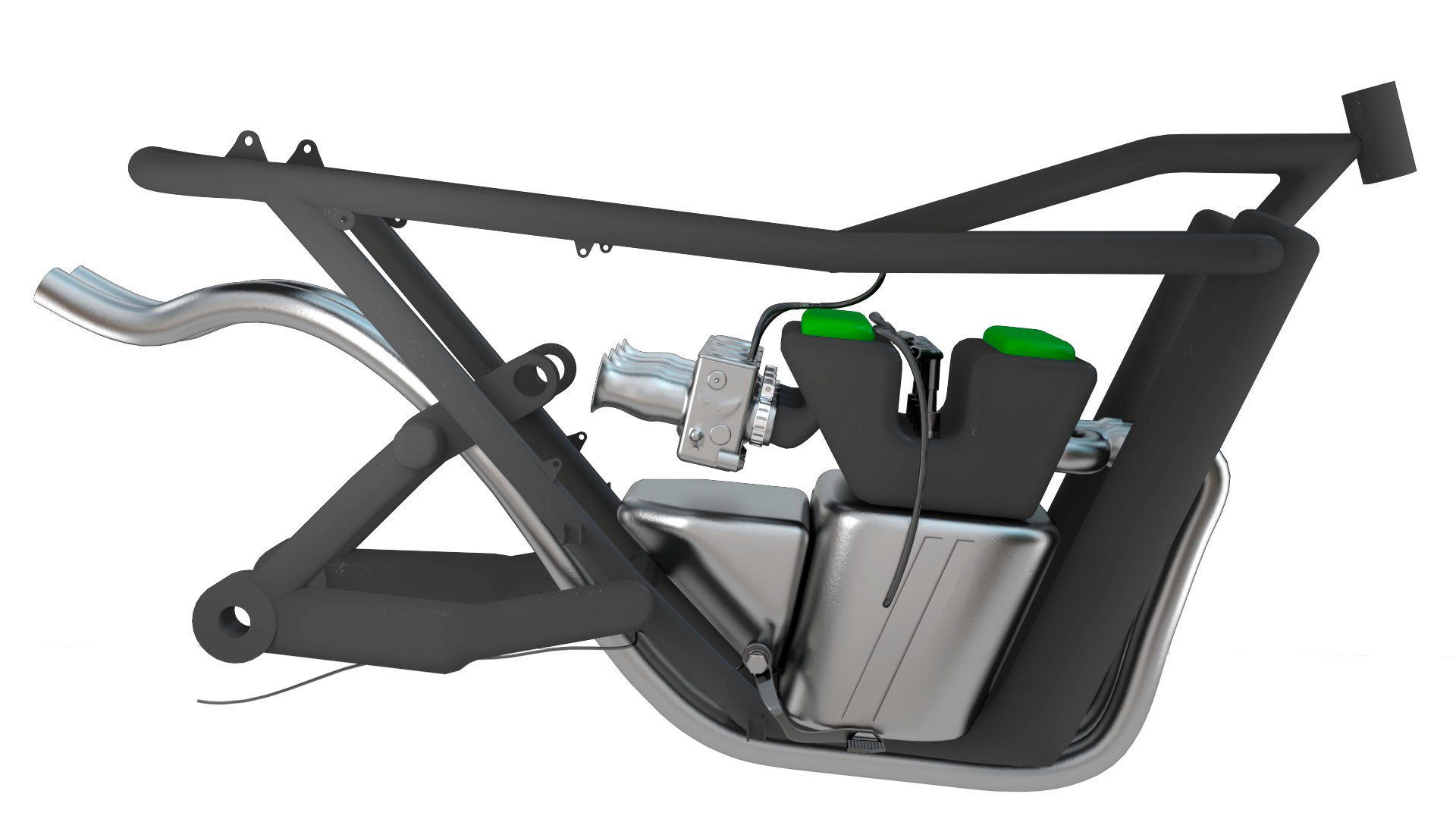 3D Motorcycle Base 2 - TurboSquid 2363073