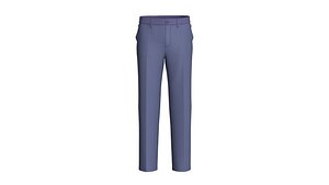 3D Men Pinstripe Straight Leg Pant model