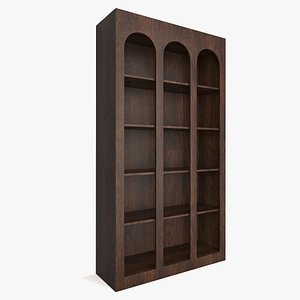 Arched Display Cabinet - Bookshelf