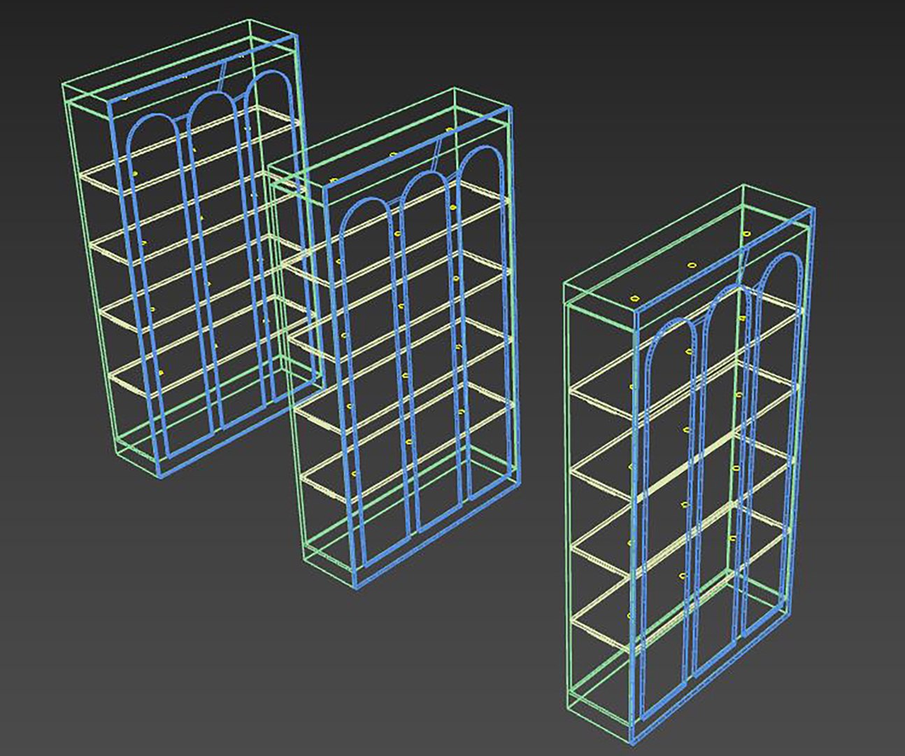 Arched Display Cabinet - Bookshelf 3D model https://p.turbosquid.com/ts-thumb/2p/iEFcqV/v6/ss2/jpg/1762518999/1920x1080/fit_q87/327cb2827c25a430f4ddc449007d77a62b957571/ss2.jpg