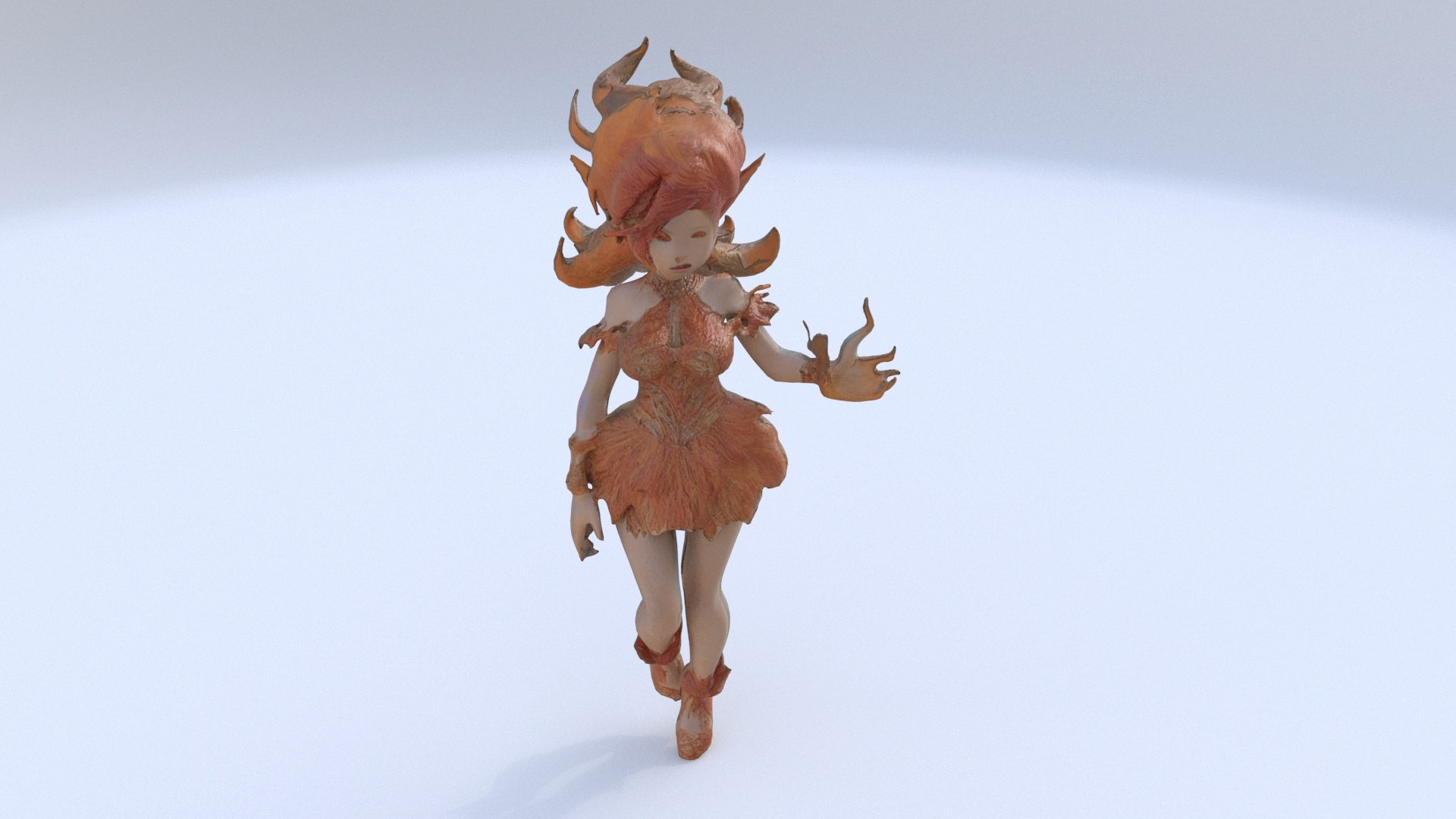 9 3D Models Of Fantasy Characters Women Model - TurboSquid 2335162