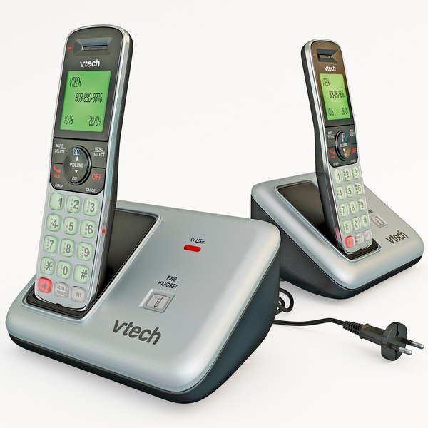 modèle 3D de Téléphone sans fil VTech CS6419-2 - TurboSquid 735087