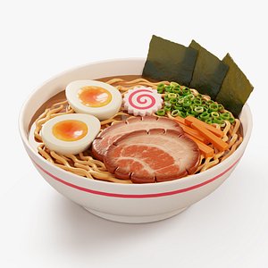 Ramen Noodle Bowl 3D model