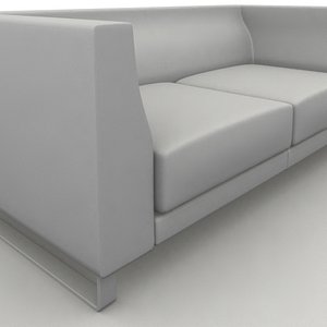 sofa ginevra 3d model