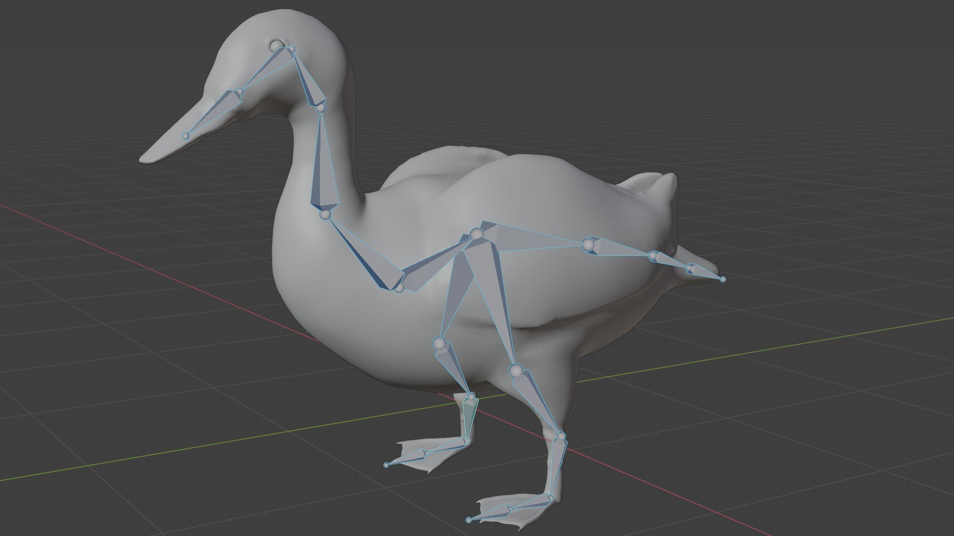 3D Duck Rigged White Mallard - TurboSquid 1657259