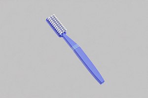 Tooth Brush cartoon 3D model