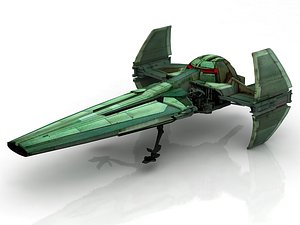 sith craft spacecraft starwars 3D model