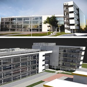 3D model office building