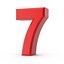 Rote Nummer 7
